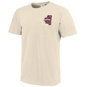 Mississippi State Offset Fight Song Comfort Colors Tee